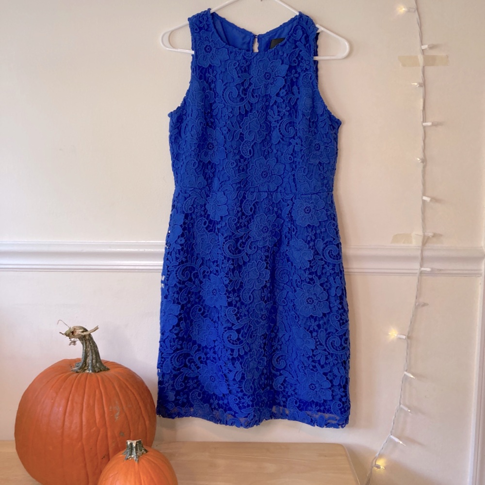 Periwinkle Blue lace dress